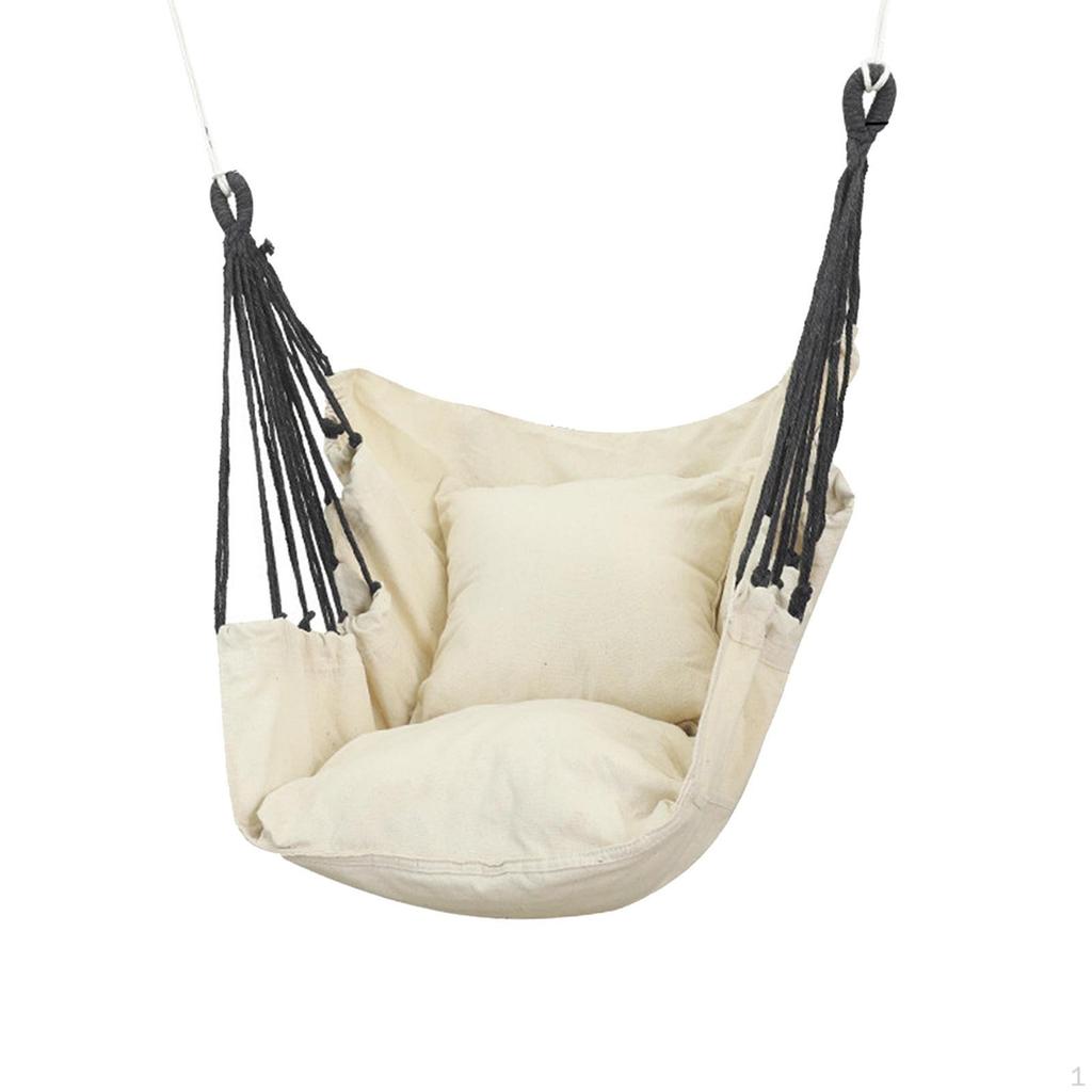 Кресло-гамак Складной Кемпинг для улицы и дома Подвесная веревка Макс. 250 кг Спальня