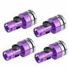 Jimdary Body Shell Mount Column, Body Mount, Magnetic Shell Post for RC Car SCX10 4WD 1:10 Electric RC Car (Purple)