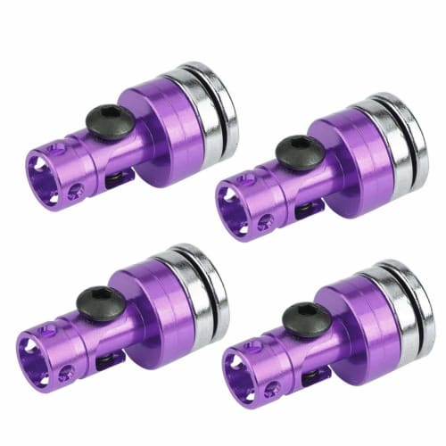 Jimdary Body Shell Mount Column, Body Mount, Magnetic Shell Post for RC Car SCX10 4WD 1:10 Electric RC Car (Purple)