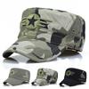 Мужская кепка Snapback, армейские шляпы, кадетские патрульные кепки, регулируемая пятиконечная звезда, камуфляжная бейсболка с плоским верхом