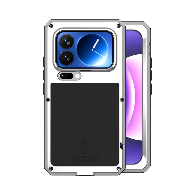 Love Mei Aluminum Metal Case For Xiaomi Mi 15 14 13 11 17 Pro Max Powerful Armor Shockproof Life Waterproof Cover Capa Funda