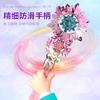 Electric Light Music Magic Wand, Little Princess Spinning Snowflake Fairy Wand, Play House Luminous Toys