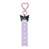 Персональный брелок-подвеска Sanrio Kuromi (Майпачирун) 290424 Черный/Белый/Фиолетовый Один размер