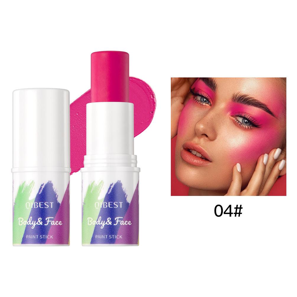 Краска-карандаш для тела и лицаЕстественная трехмерная модификация контуров для осветления цвета лица, смываемая ручка-краска