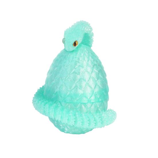 3D-печатная фигурка змеиного яйца с подвижными суставами, фигурка змеиной скорлупы