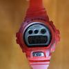 Б/у CASIO G-SHOCK DW-6900WF Модель Чемпионата мира по футболу Франция Красный Три глаза
