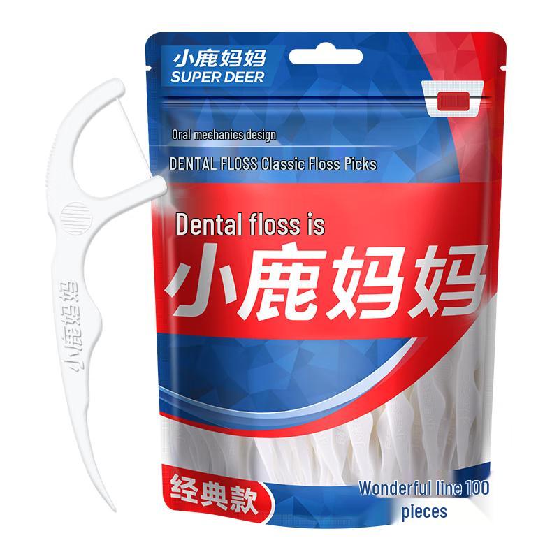 Little Deer Mom Dental Floss Picks