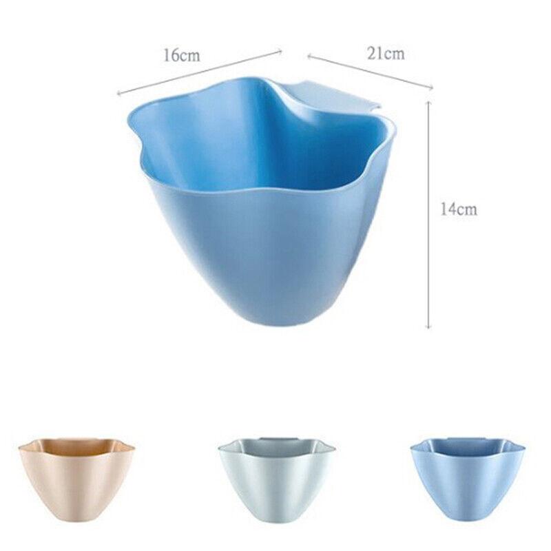 Подвесные кухонные мусорные баки PDTO, держатель для мусорной миски над шкафом, контейнеры для мусора