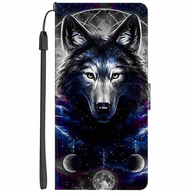 Кожаный чехол-книжка с подставкой для Oppo Reno13 F, кошелек с рисунком Льва и Кошки, Funda для Reno13 F 4G 5G, мультяшный кошелек, чехол-подставка для телефона Reno13 F