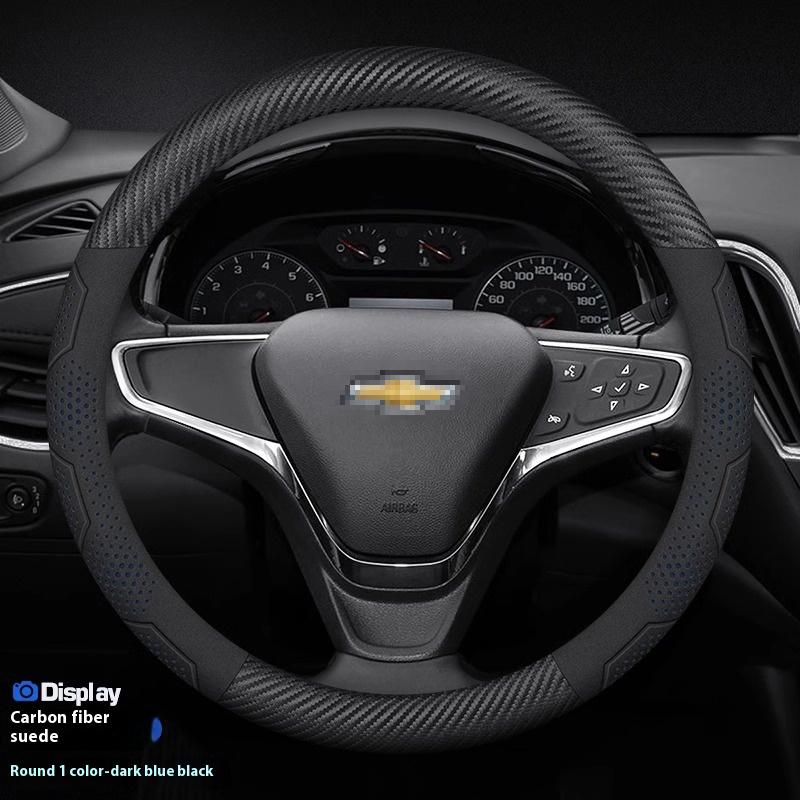 Для Chevrolet Cruze Bolt Aveo Spark Onix Captiva Cavalier Чехол на руль автомобиля из углеродного волокна Замши Микрофибры Автоаксессуары