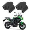 Pair of 7/8in Motorcycle Handlebar Riser 30mm Height Increasing Handle Bar Mount Clamp Riser for 650