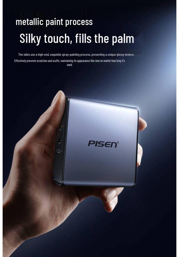 PISEN 140W GaN Зарядное устройство: Многопортовое быстрое зарядное устройство PD для MacBook и ноутбуков