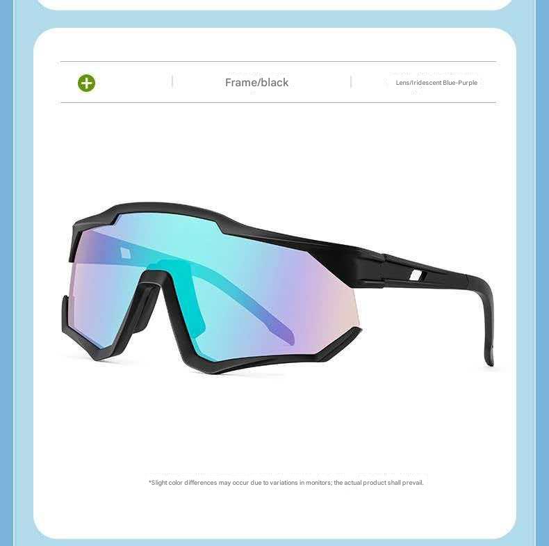 Hiking Mountaineering Protective Sunglasses Colorful Windproof Goggles UV Protection Non-Polarized Full Frame Cycling Glasses