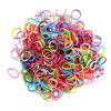 100 Pcs Mixed Color Rubber Bands Girls Pet Dog DIY Hair Grooming Accessories