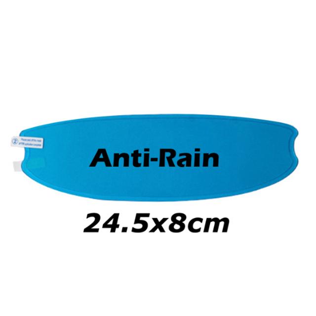 Универсальная пленка для мотоциклетного шлема, непромокаемая/противозапотевающая, прозрачная защитная пленка для мотоциклетного шлема, аксессуары, прочное нанопокрытие, наклейка