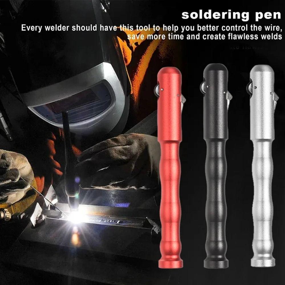 Efficient Filler Feed Stick Sturdy Rod Holder Lightweight Wire Feed Pen  Welding Accessories