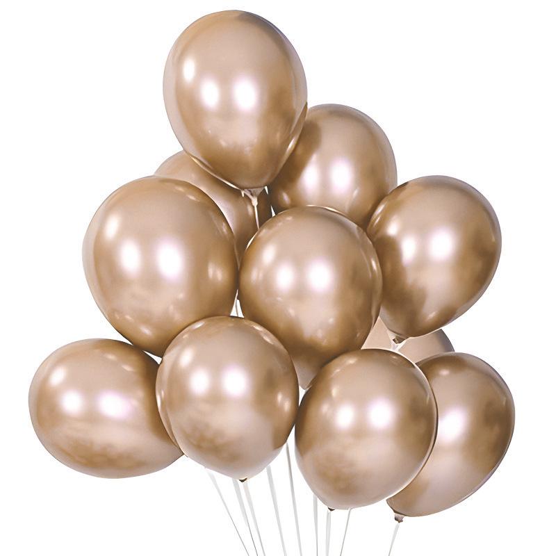 Solid Color 10-Inch Matte Latex Balloon Set for Children's Birthday Decoration