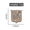 Zelda Shield Enamel Pins Custom Game Element Vintage Shield Brooches Lapel Badges Cartoon Funny Jewelry Gift for Kids Friends