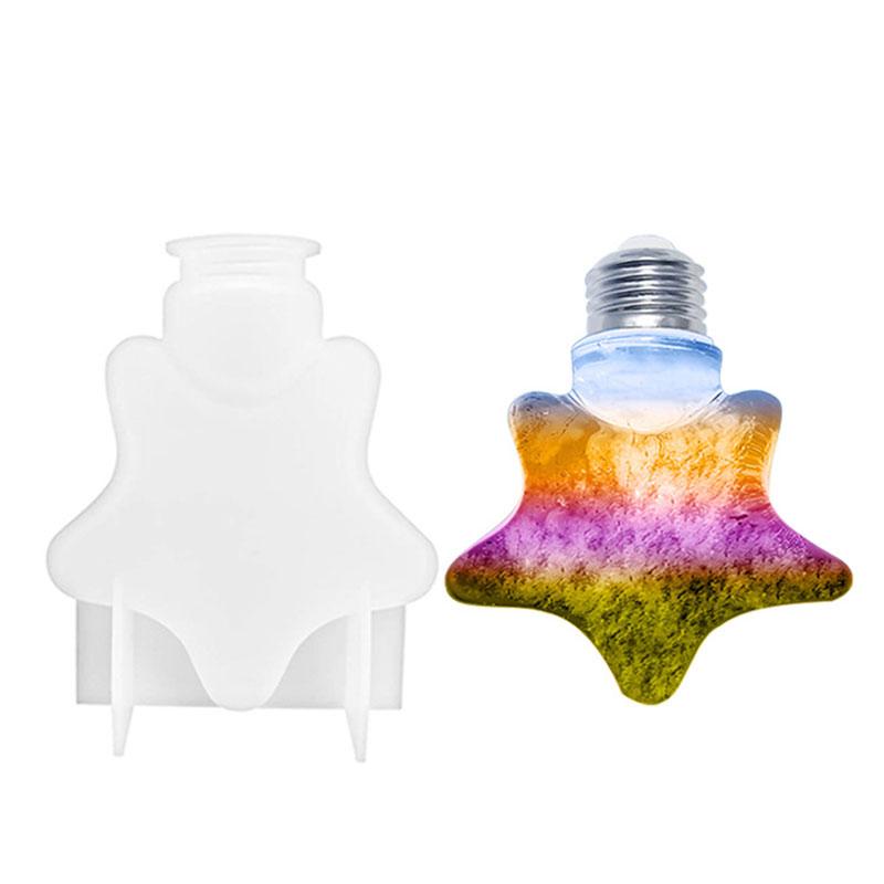Силиконовая лампочка, смола, эпоксидная форма, форма для литья кристаллов, основания для чипов, крышки