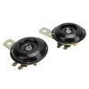 Waterproof Motorcycle Horns 12V 1.5A 105db Round Car Loud Speaker for Motorcycle Car UTV ATV Boat