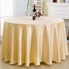 Полиэстеровая жаккардовая скатерть Отель Свадьба Банкет Вечеринка Украшение Круглая Белая пыленепроницаемая Накладки на стол для стола Домашний декор