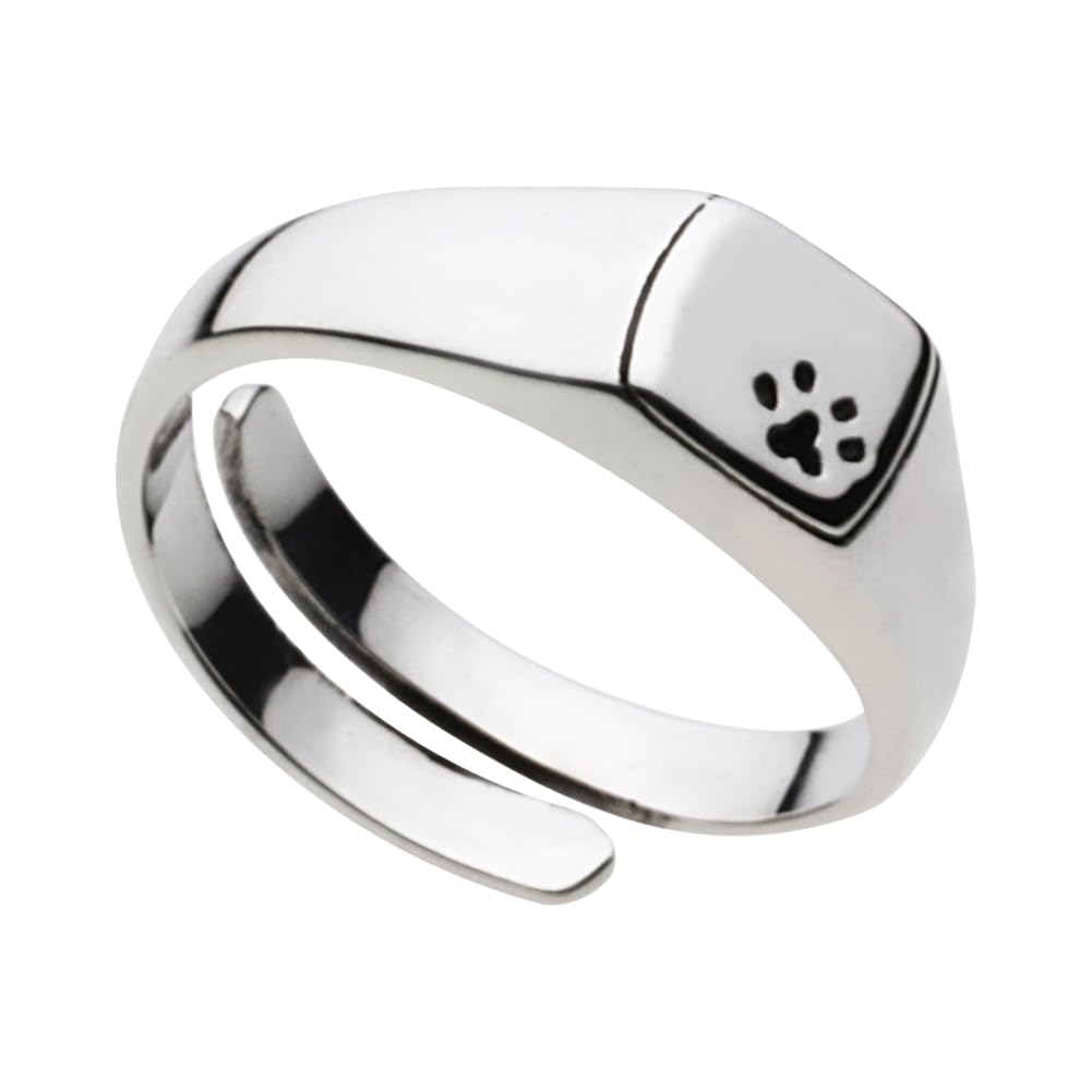 Кольцо Cat Footprint Silver fr0494 [Figmart] [925 Accessories]