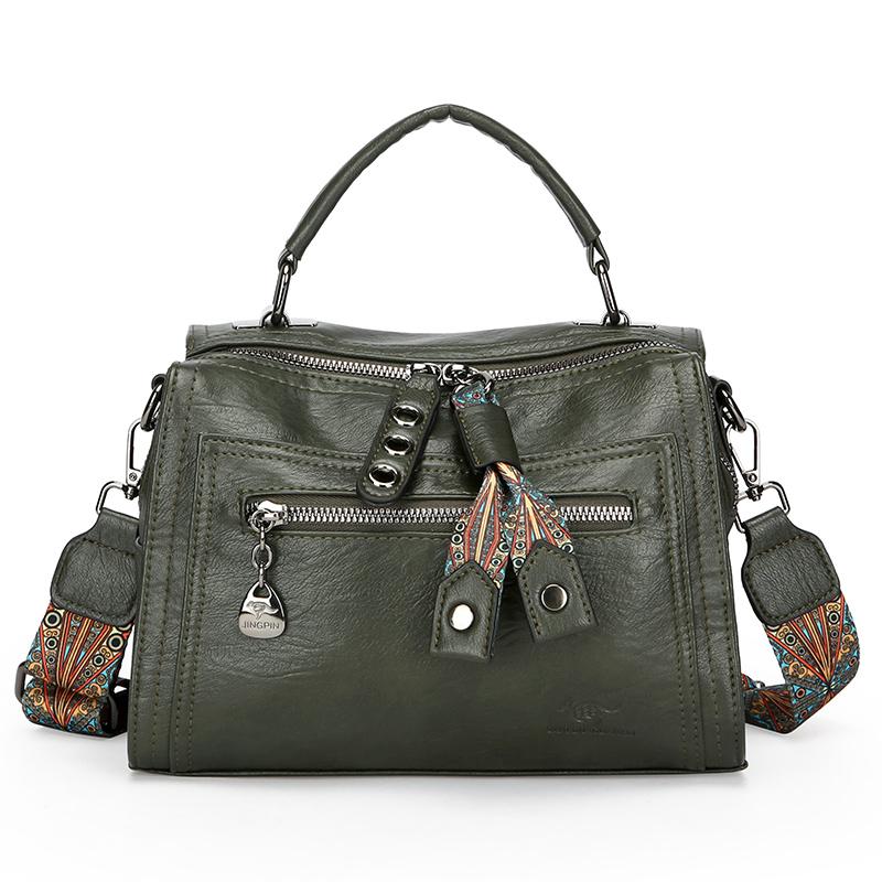 Genuine Brand Luxury Handbags Women Bags Designer Soft Leather Shoulder Crossbody Bag Female Handbags Messenger Bag Commuting
