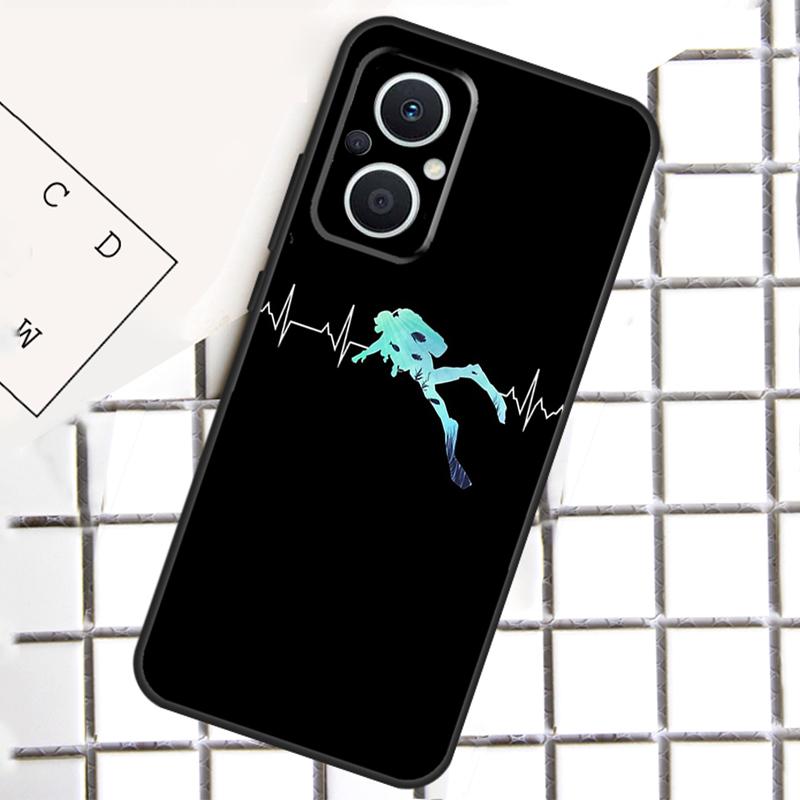 Scuba Diver Diving Phone Case For OPPO Reno 13F 13 12 11 14 F 10 Pro 8T 7 8 Lite OPPO Find X9 X6 X5 X8 Pro Cover