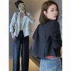 Женский пиджак-блейзер класса люкс для миниатюрных - Модный тренд осени 2024 с подплечниками