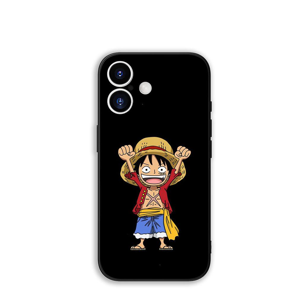 Phone Cover Luffy One Piece Roronoa Zoro Casing for Apple iPhone 16 15 14 Plus 13 12 Mini 17 Pro Max + ProMax 16E Air 15+ Case