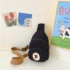 Trendy Children's Fashion Chest Bag Stylish Unisex Baby Shoulder Bag For Kids With Fun Print Design