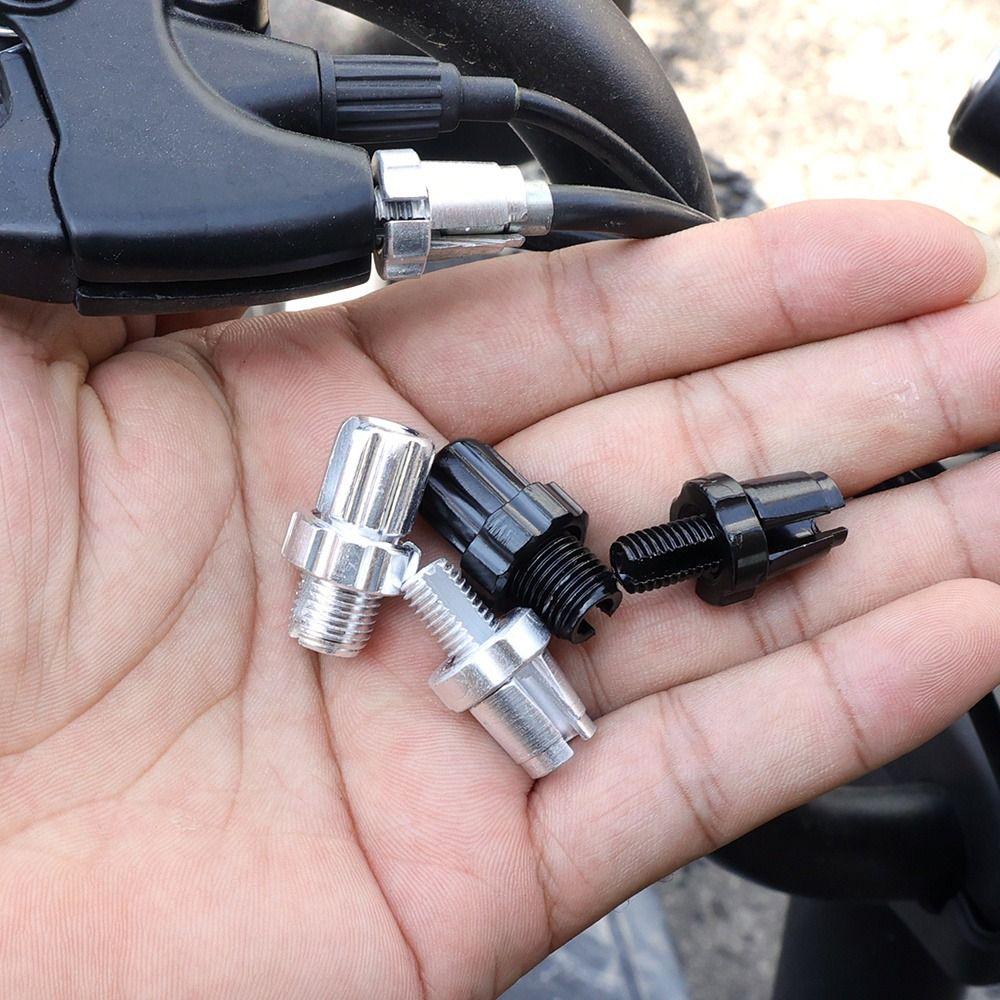 10Pcs Aluminum Alloy Brake Lever Bolts M7/M10 Adjusting Nuts Durable Bicycle Brake Screws