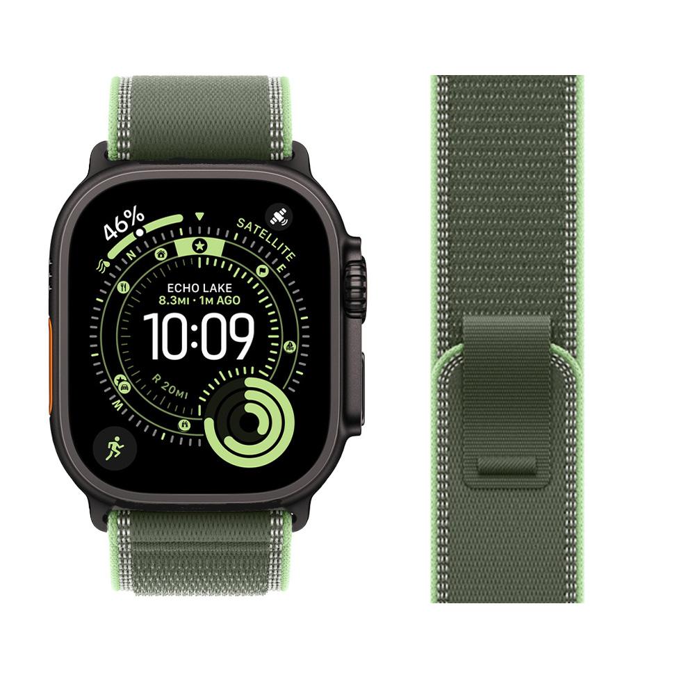 1:1 ремешок Trail Loop для Apple Watch Ultra 3, браслет из нейлона 49 мм, для iwatch Series 11 10 42/46 мм SE3 7 8 9 40/44/45 мм, ремешок для Ultra 2