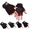 Dumbbells Gym Weightlifting Gloves Half Finger Fitness Bodybuilding Workout Palm Protect for Women Men Sport Training Fingerless
