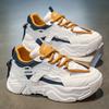 Daddy Shoes Men's Shoes Autumn New Breathable Mesh Shoes Men's Trendy Versatile Thick-soled Heightening Casual Sports Shoes
