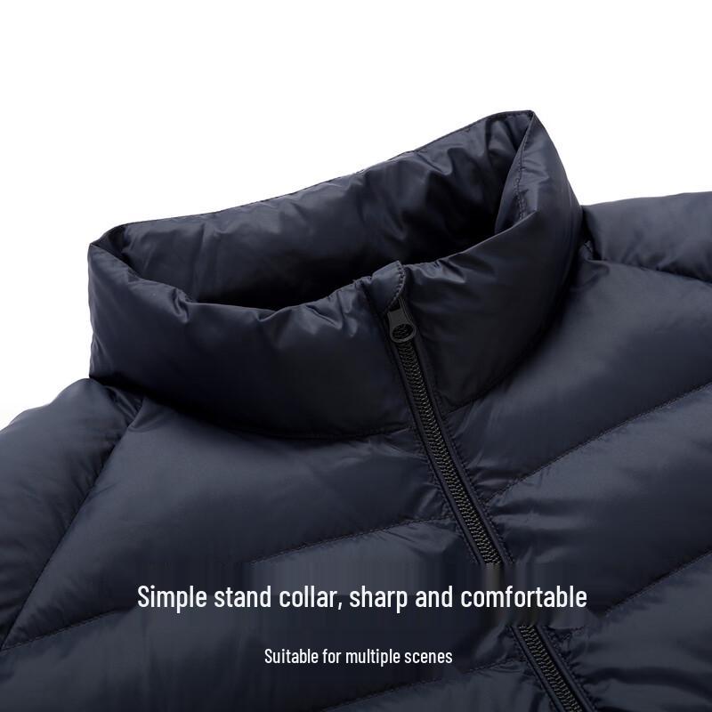 Xuezhongfei Men's Lightweight Stand-Collar Puffer Jacket