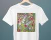Bouquet of Flowers IX, Eugene Delacroix Painting, Unisex T-Shirt, Art T-Shirt, Flowers, Gift for Her, Gift for Him, Art Lover Gift