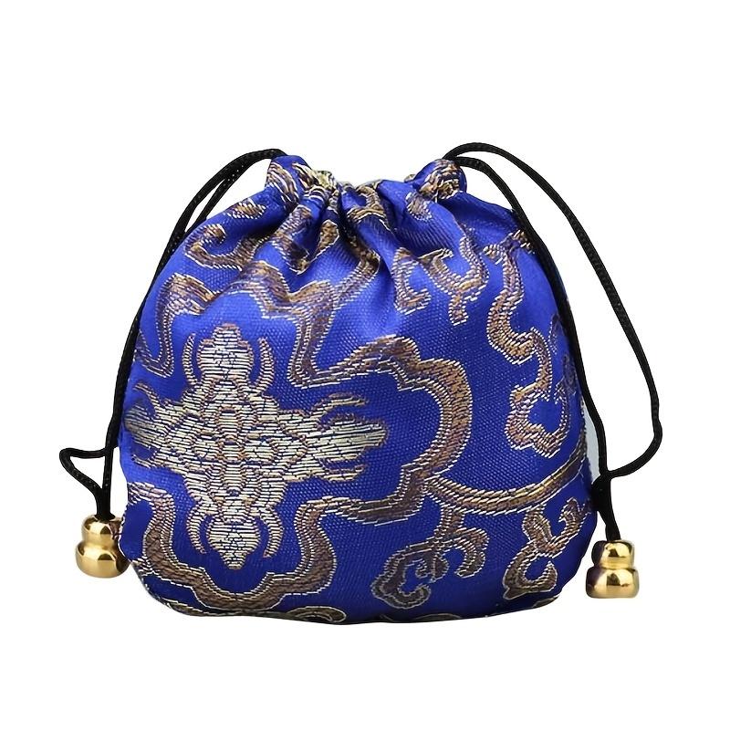 Chinese Style Jewelry Bags Brooch Bags, Character Bead Bracelet Storage Bag