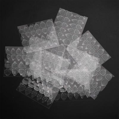 240 двухсторонних клейких лент Tabs Clear Manicure