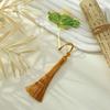 Brass Lotus Leaf Vein Metal Bookmark Metal Green Leaf Bookmark Chinese Style Bookmark  Stationery