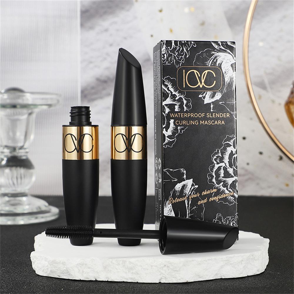 4D Водостойкая черная тушь для ресниц с густым завитком и удлиненным завитком, длинная тушь для макияжа глаз, сценический макияж Sensation