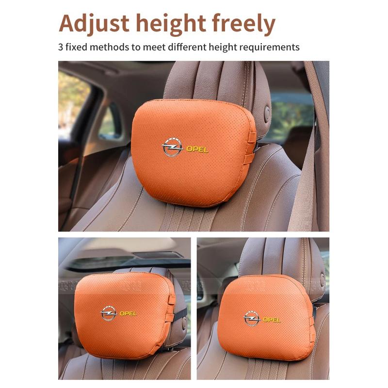 Car Headrest Neck Support Seat Lumbar Cushion Soft Neck Pillow Opel OPCline ASTRA CORSA INSIGNIA MOKKA VECTRA ZAFIRA GTC Tigra