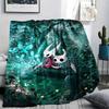 Hollow Knight Print Flannel Blanket, High quality Comfortable for All Seasons, Home Decor, Warmth and Comfort, Perfect for Christmas Gifts43