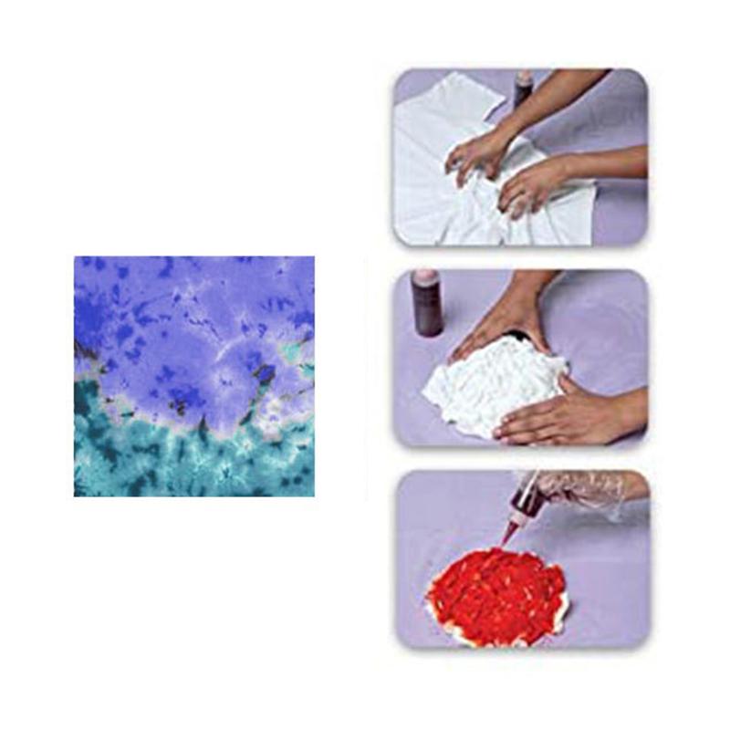 Набор порошковых красителей для ткани Tie Dye 34 цвета по 10 г для DIY-окрашивания одежды, костюмов, для вечеринок, поделок и групповых проектов