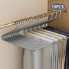 Pants Hanger.Space-saving Hanger | Multi-functional Pant Storage Household Supplies, Clothing Store Pants Display Clothes Rack.