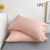 Cotton Pillowcase High-Quality Envelope Pillowcover Solid Color Pillow Case Bedding Sleep Pillow Cover Case 48x74