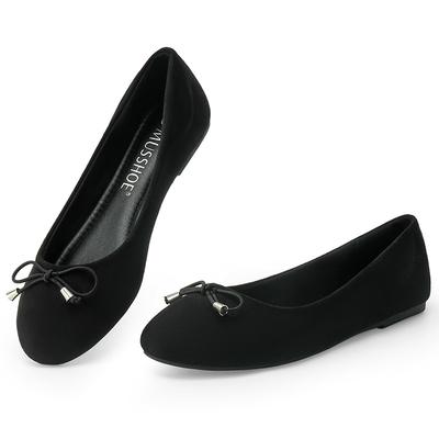 Женские балетки Мягкие туфли без застежек на плоской подошве с острым носком Повседневные элегантные женские кроссовки на низком каблуке