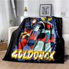 Goldorak Actarus Mazinger Z Blankets UFO Robot Grendizer Anime Wool Throw Blanket Bed Sofa Printed Ultra-Soft Warm Bedsprea