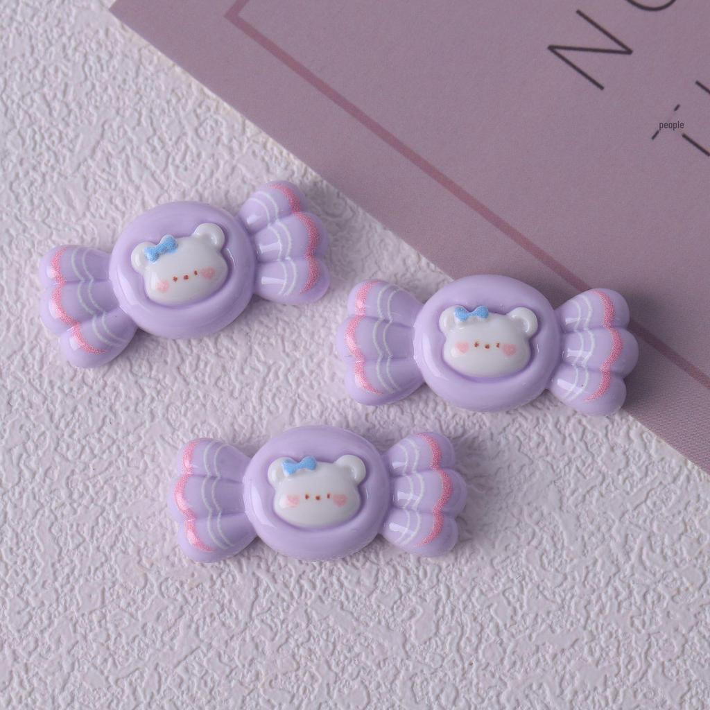 Симпатичные аксессуары из смолы для самодельных украшений: Мультяшная еда, вишневый торт, кремовый клей, заплатки и материалы для пенала