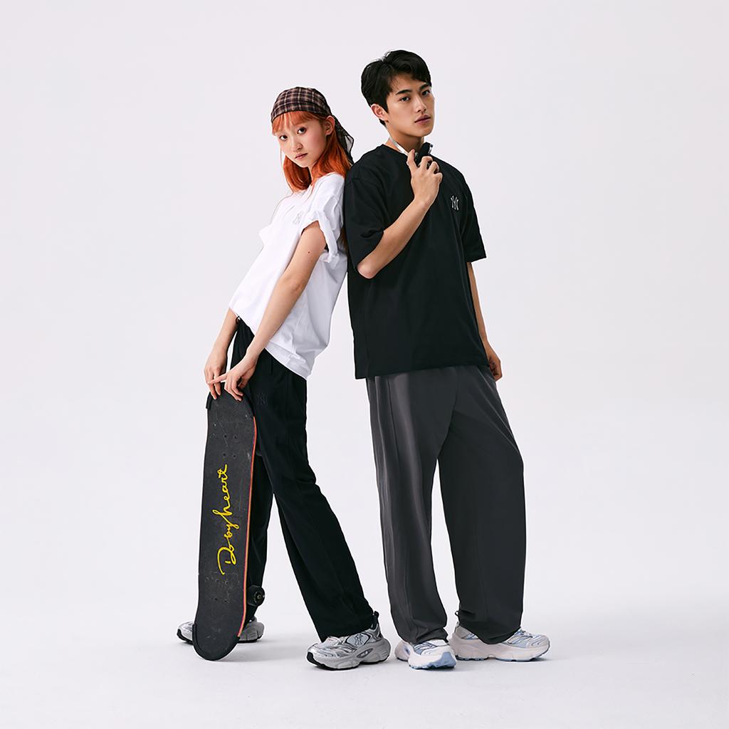 Новые трикотажные спортивные штаны унисекс MLB Boston Red Sox Basic Collection SS25, угольно-серые, 3APTB1153-43CGD